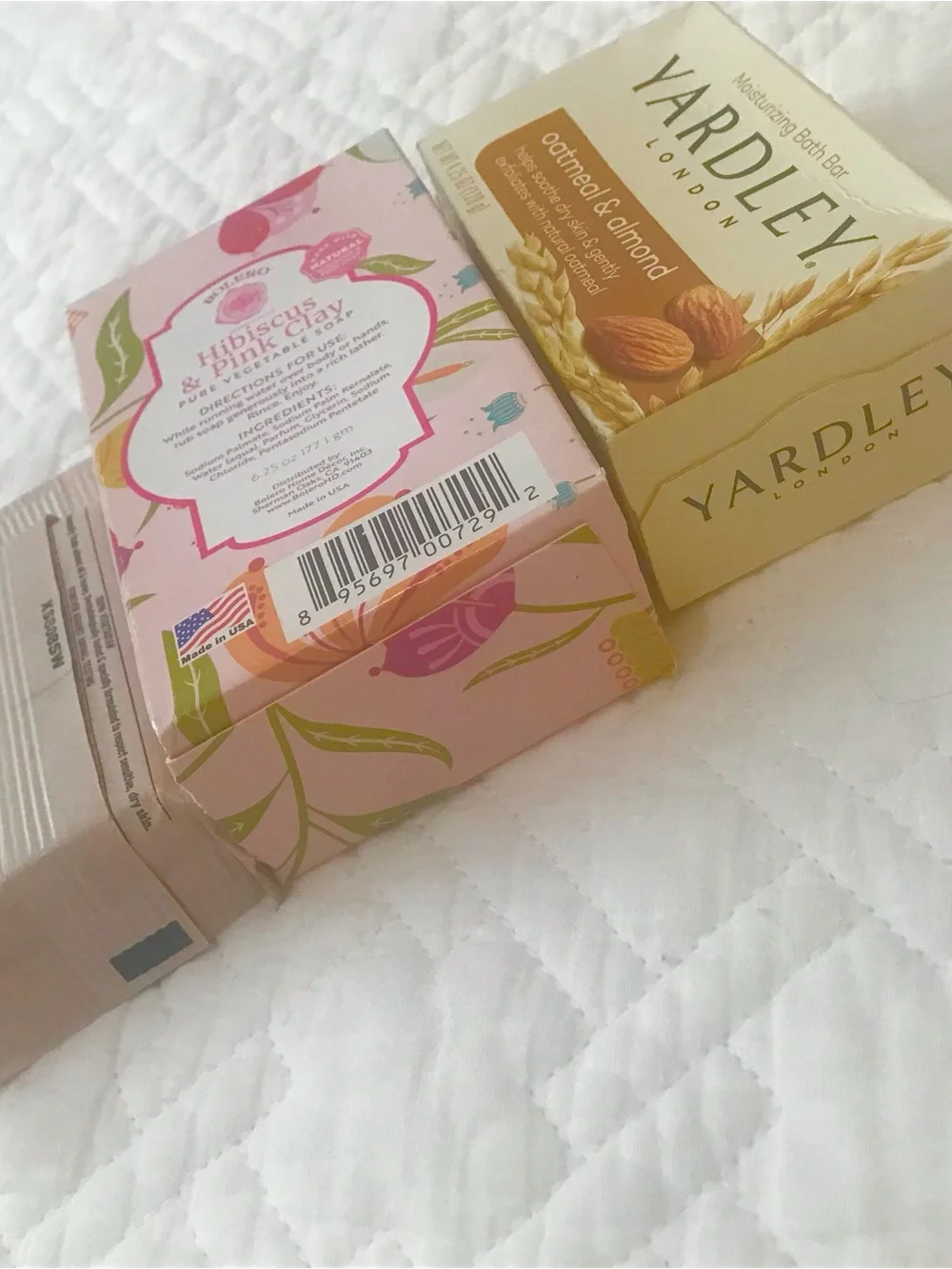 Lot of 3 Yardley Body Shop Full Size Soaps New in Package